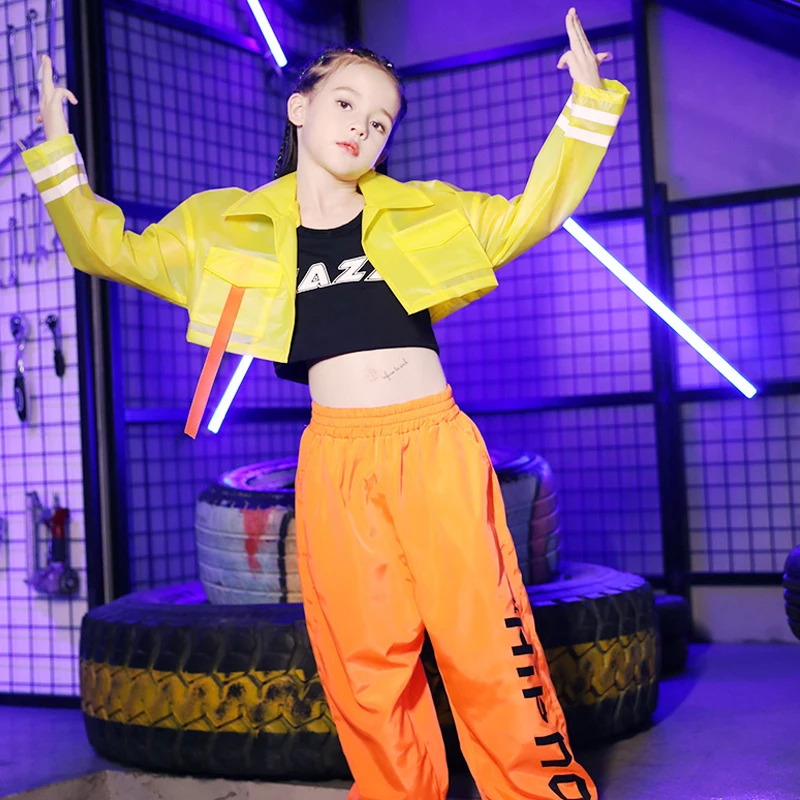 Новые детские танцевальные костюмы в стиле хип-хоп красивый костюм для занятий