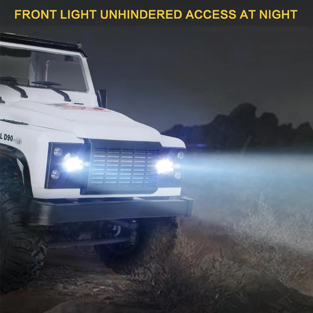 

MN99A 1:12 LED Lights Home Off Road Truck Children Gift Electric Rock Crawler RC Car Kids Toy Durable Racing With Remote Control