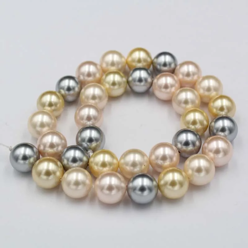 Hot Sale 6-12mm Color Pearl Shell Charm Necklace Personality Design DIY Ladies Dinner Jewelry Matching | Украшения и аксессуары