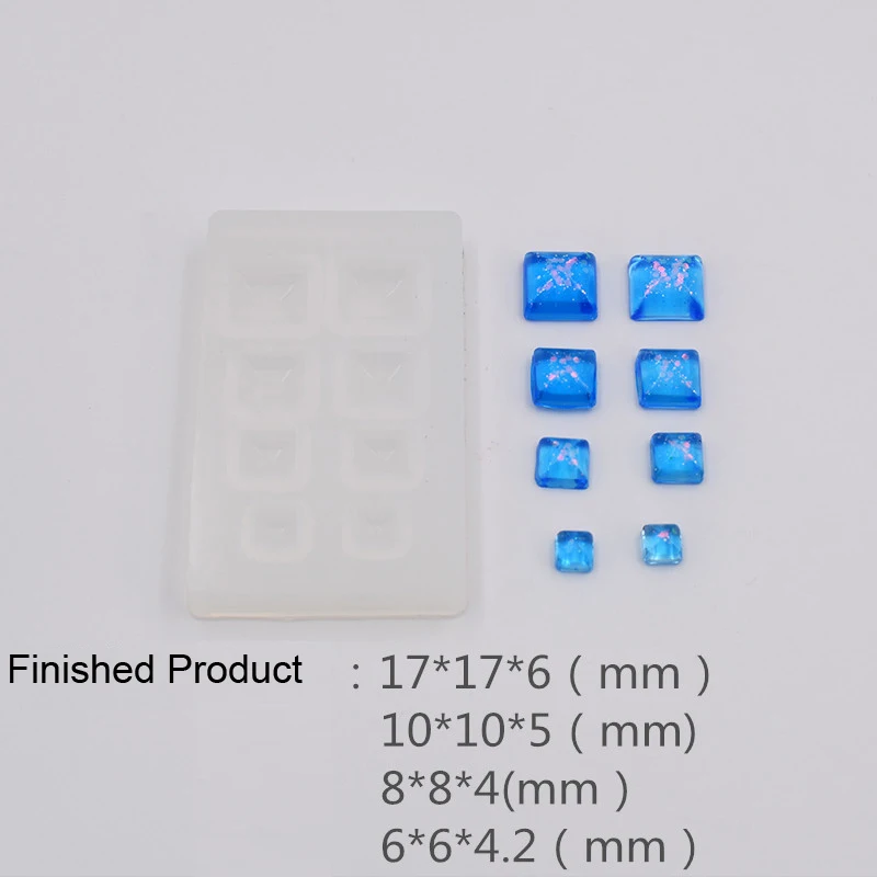 1PC Beads Bracelet Fish Knife Pendant DIY Silicone Mold Dried Flower Jewelry Accessories Tools Equipments Resin Molds