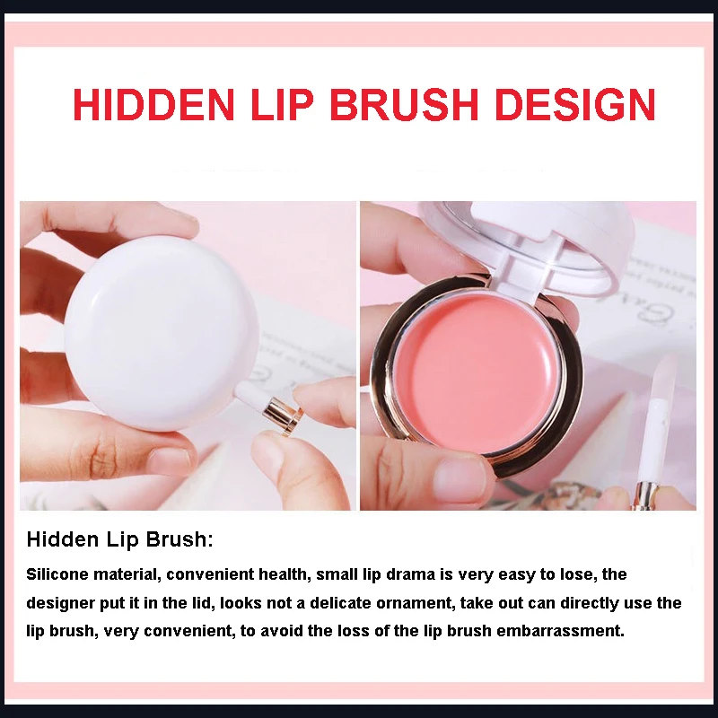 Эфирное масло для губ с розой 1 шт./12 г маска Питательная увлажняющая защищает от