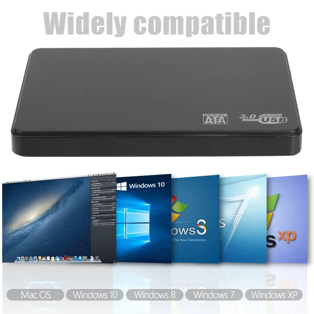 2.5 inch USB 3.0 Micro-B to SATA External 6-Gbps SSD Hard Drive Enclosure HDD PC Computer Notebook Case Box | Электроника