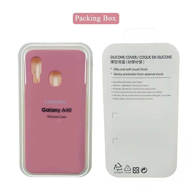 Чехол из жидкого силикона для Samsung Galaxy A90 Мягкий защитный чехол A70 A60 A50 A40 A30 A20 A10