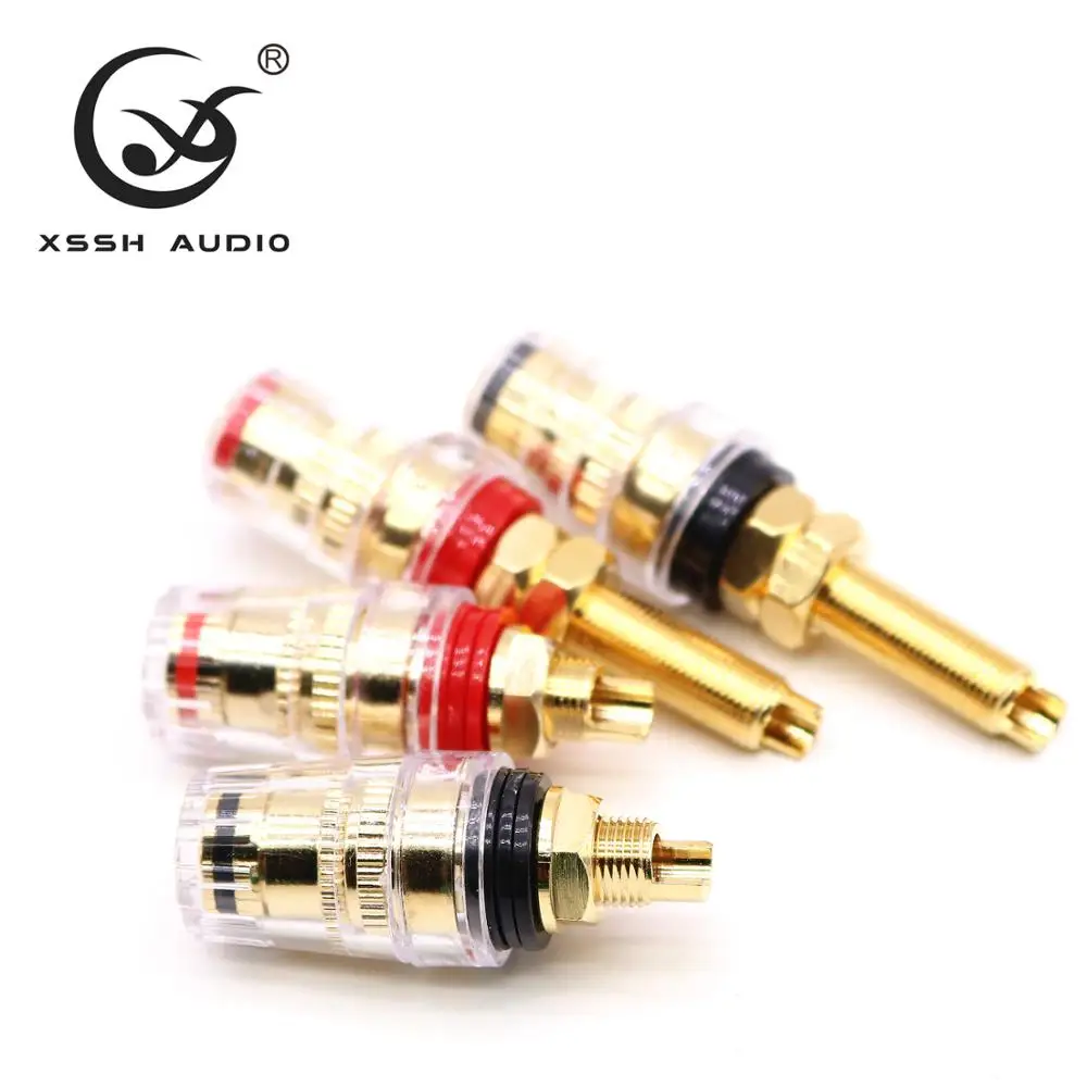 

Клеммный провод, Hi-End HiFi Громкоговоритель, звуковой усилитель мощности, короткий длинный связующий столб, не сварочный винт, гнездовой Банан...