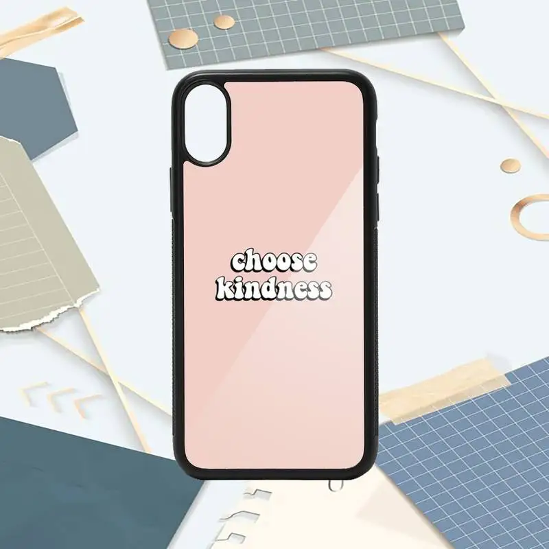 

No Bad Vibes letters Phone Case PC for iPhone 11 12 pro XS MAX 8 7 6 6S Plus X 5S SE 2020 XR