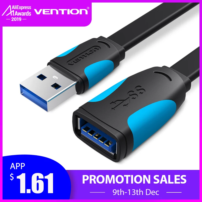 Vention USB2.0 3,0 кабель-удлинитель для мужчин и женщин кабель-удлинитель USB3.0 кабель-удлинитель для портативных ПК USB кабель-удлинитель
