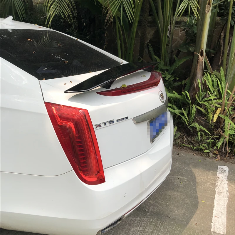 Спойлер для Cadillac XTS светильник спортивный ABS пластик материал заднее крыло