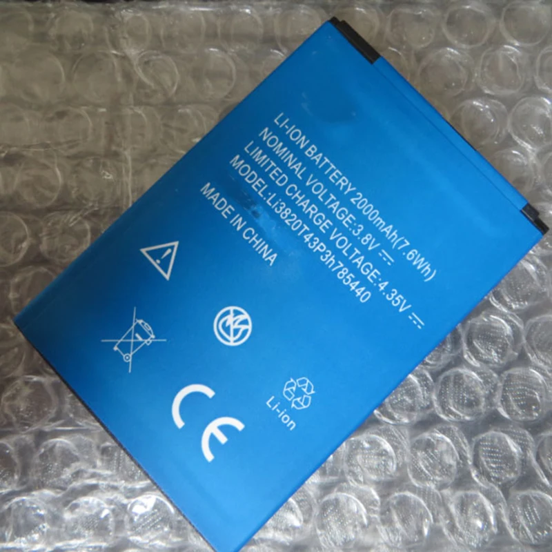 Перезаряжаемый литий ионный аккумулятор для телефона ZTE Blade L2 L 2 Plus L370 2000 мАч