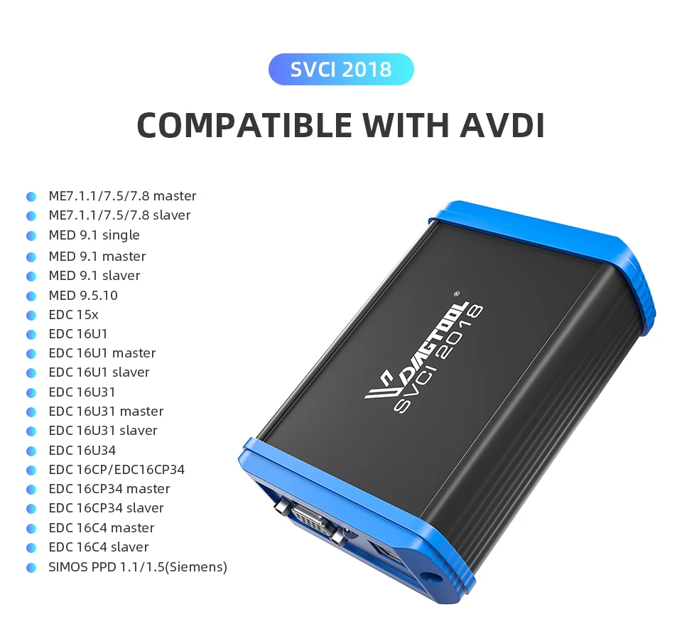 Vdiagtool SVCI версия ABRITES Commander FVDI диагностический инструмент добавить VVDI2 функции автомобильные аксессуары с б/у ноутбуком
