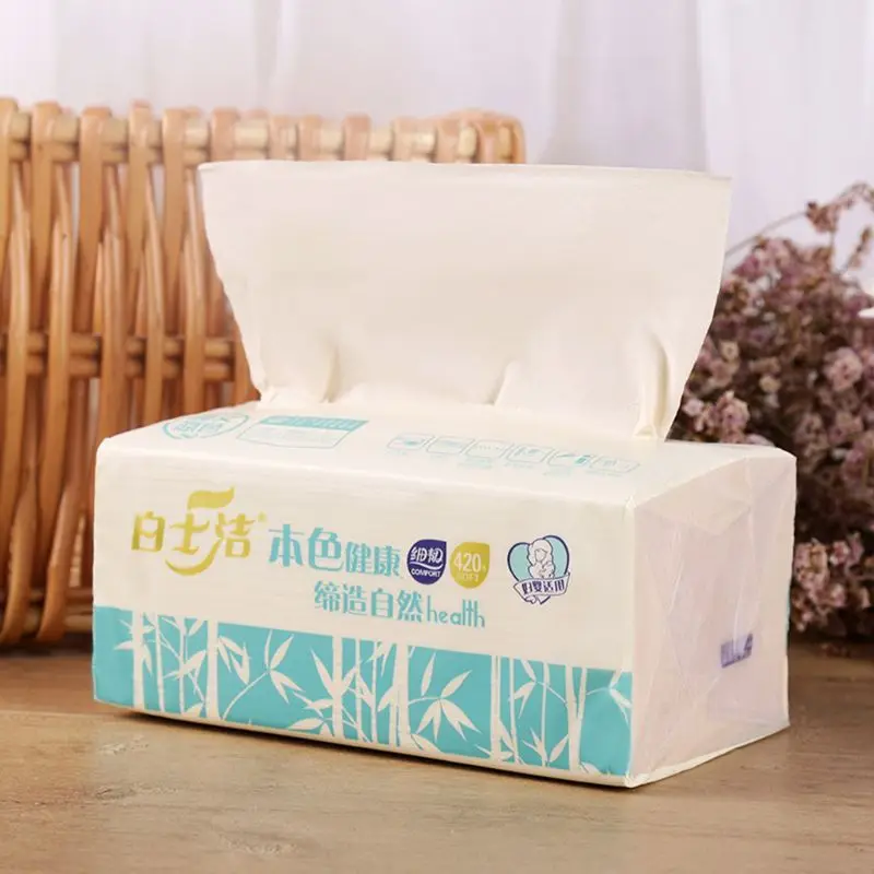 

Ultra Soft Facial Tissues Paper 3-layer Skin Softening Household Paper Napkins X7YB