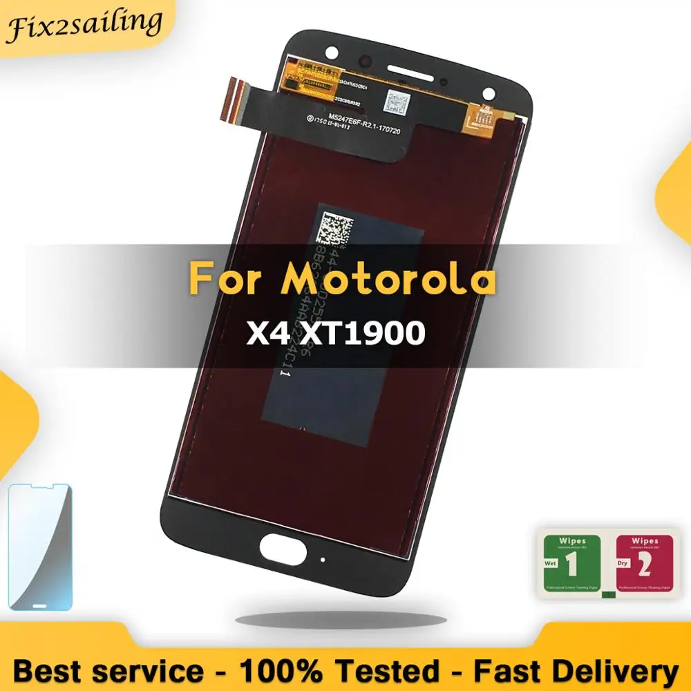 LCDrola Moto X4 XT1900 1 дисплей 4 сенсорный экран дигитайзер в сборе для X4|Экраны мобильных