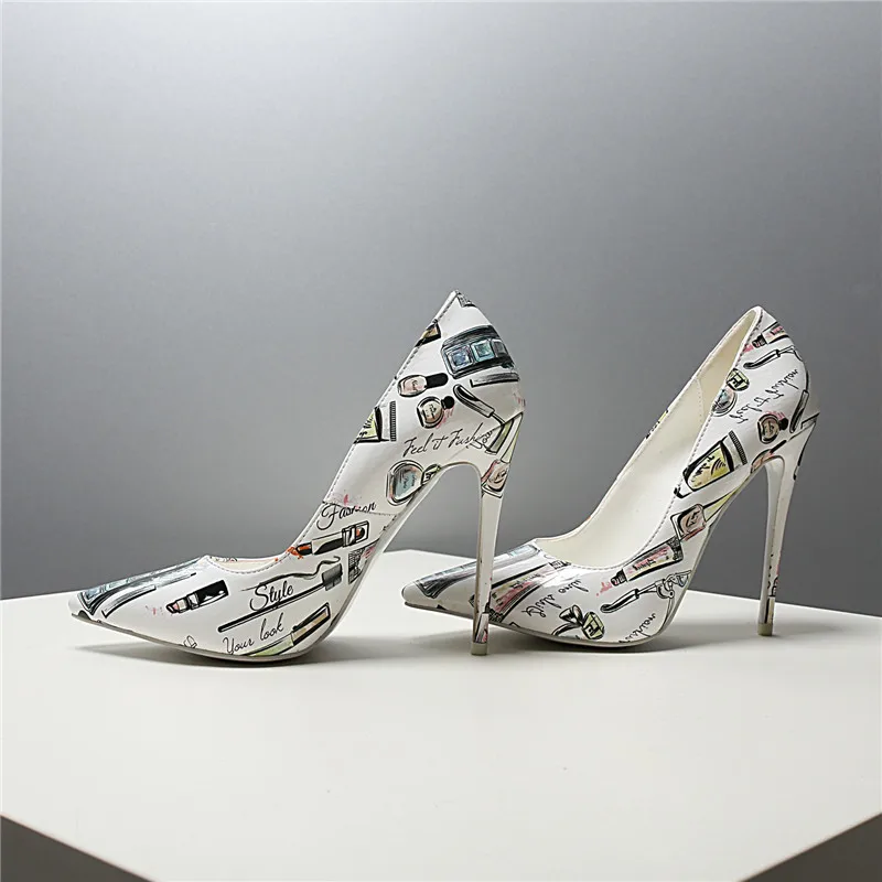 YECHNE Vrouw Bridal Hak Schoenen Witte Bruiloft Hoge Hakken vrouwen Plus Size pintige Teen Pompen Partij Stiletto | Обувь