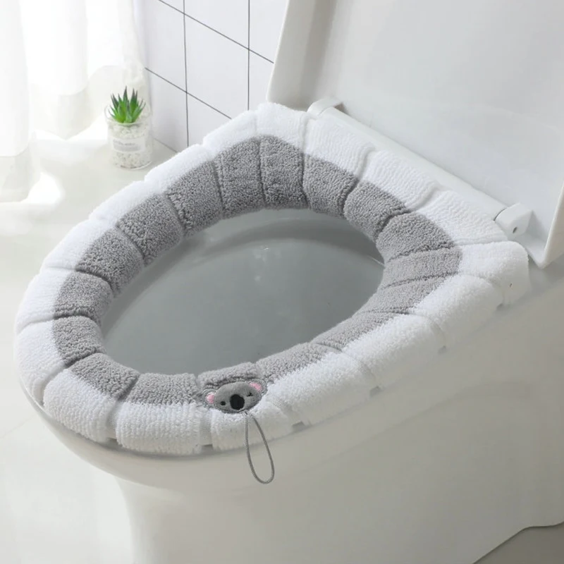 

Теплый акриловый коврик для унитаза