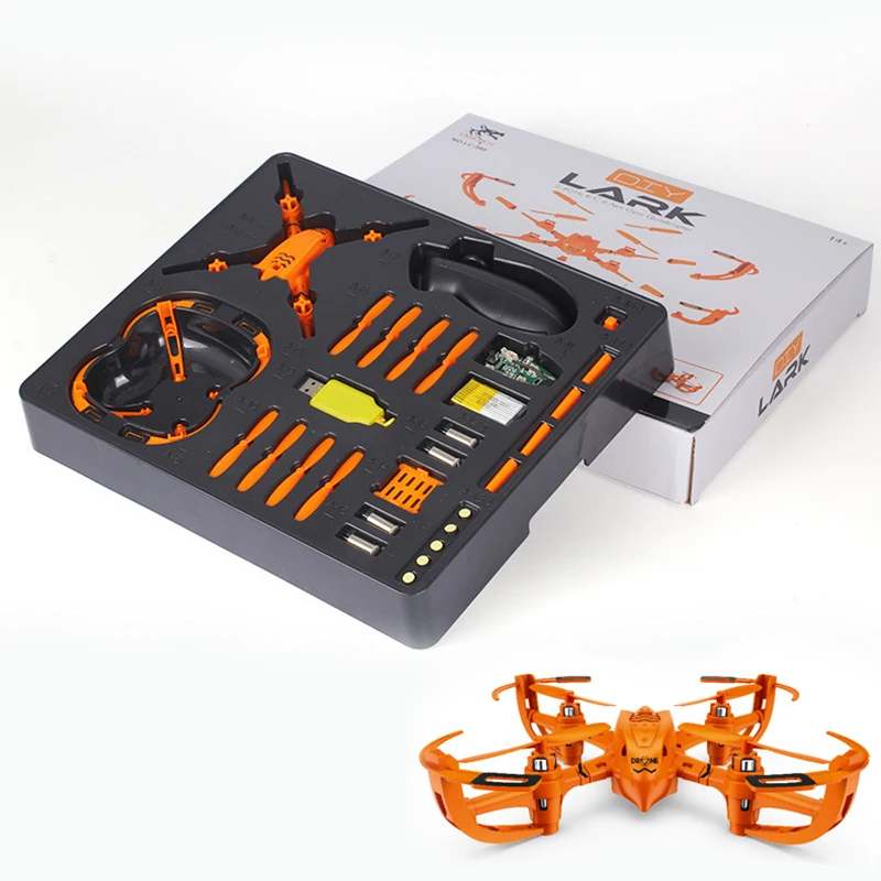 Беспилотный летательный аппарат Квадрокоптер DIY сборка самолёт с дистанционным