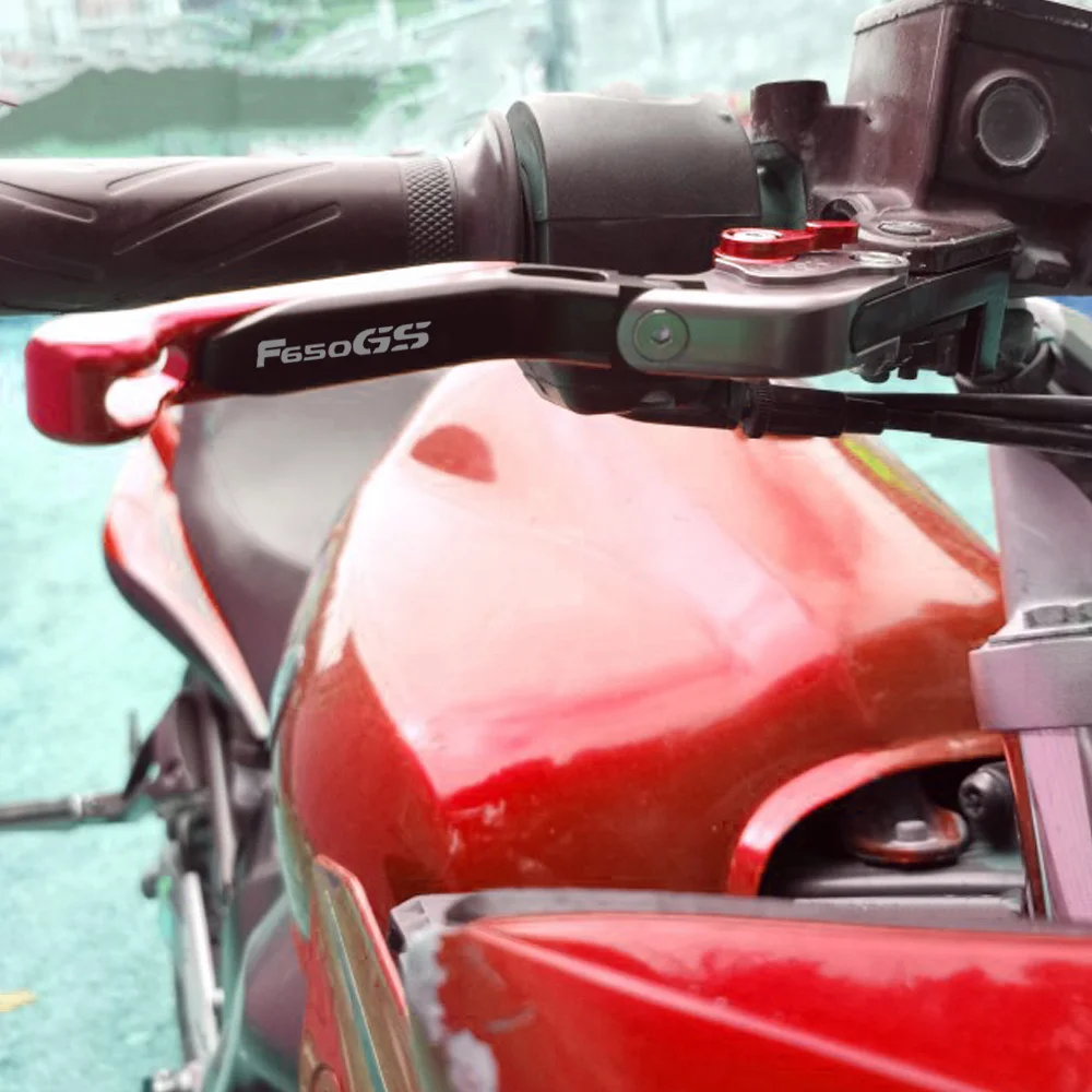 

With LOGO Motorcycle Accessories Adjustable Extendable Folding Brake Clutch Lever for BMW F650GS F650 GS 2008-2012 2011 2010