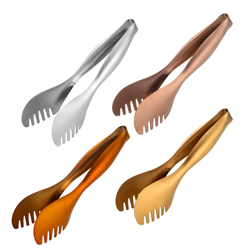 Креативные щипцы для пищи из нержавеющей стали зажимы говядины фрукты салат