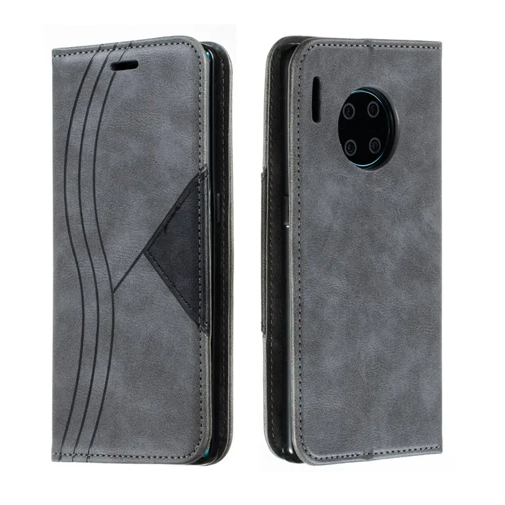 Магнитный Флип кейс для huawei mate 30 Honor 10 Lite P Smart P30 Pro P20 2019 Обложка на заднюю панель из