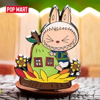 pop mart the monsters fruits series blind box badge labubu birthday gift free shipping