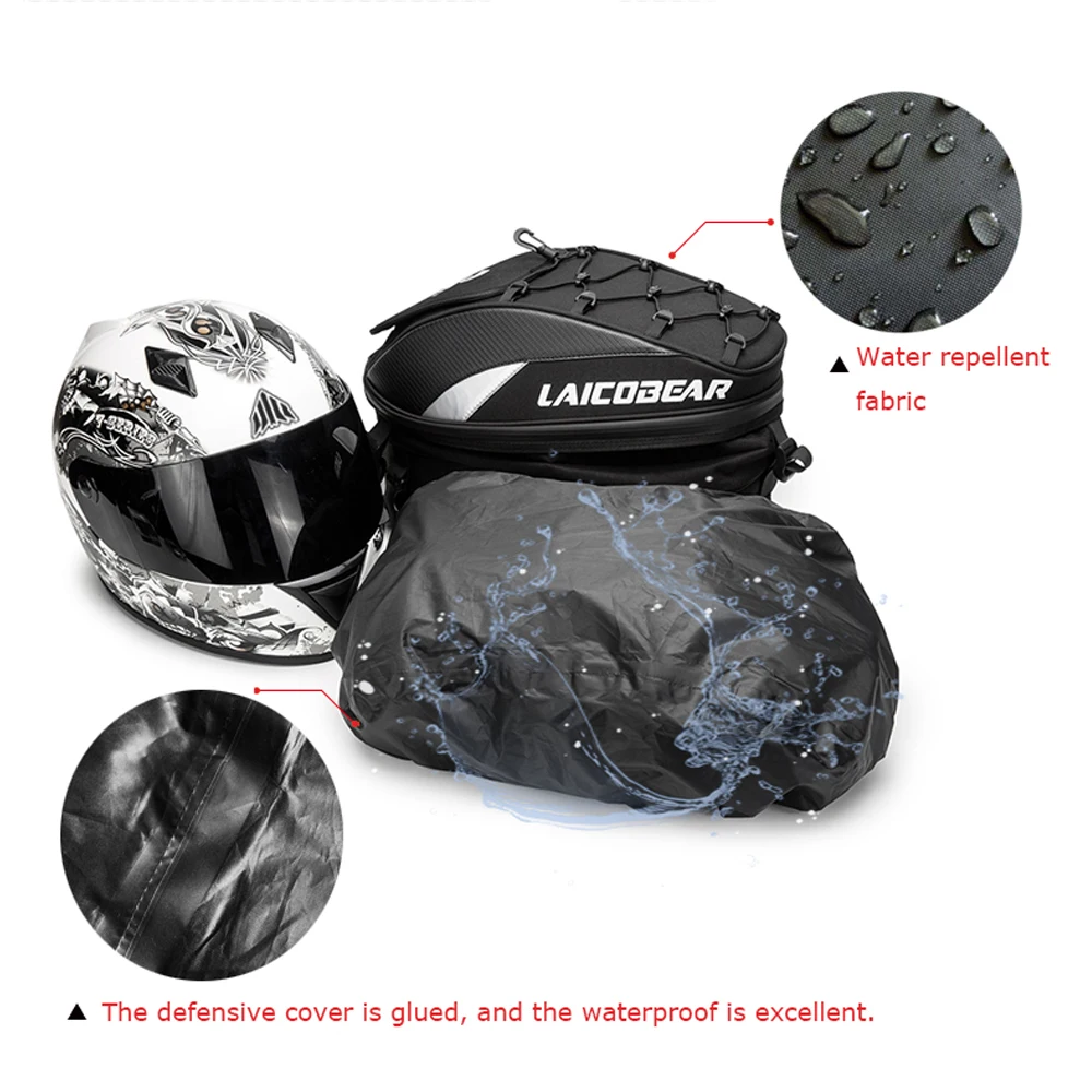 2021 новая мотоциклетная сумка для заднего сиденья водонепроницаемый рюкзак шлема