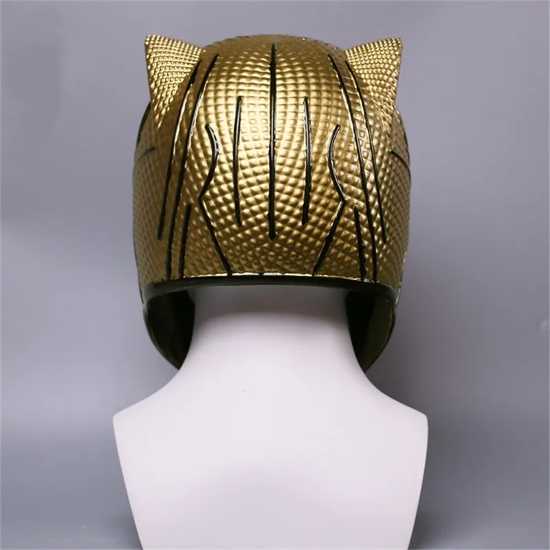 Супергерой злодей Эрик килмонгер ПВХ маски Косплей Костюм Хэллоуин шлемы