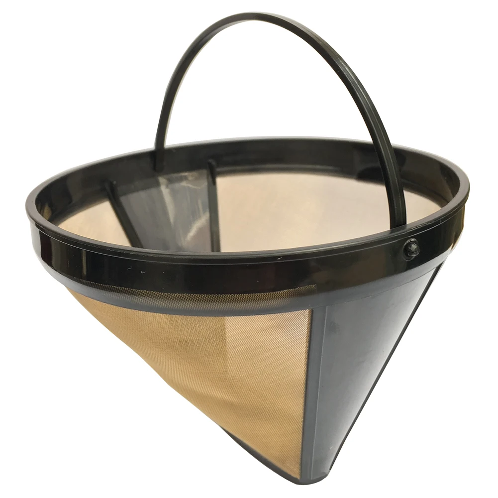 

Stainless Steel Coffee Maker Filter Reusable Pour Over Dripper Non-slip Strainer Paperless and reusable: this coffee filter is