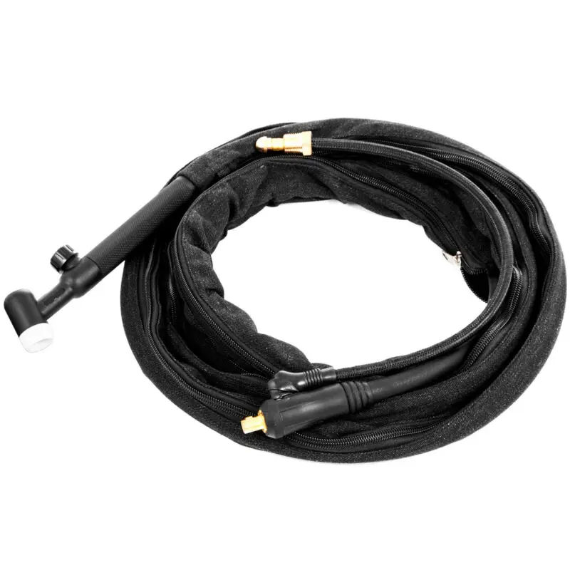 

Air-Cooled TIG Welding Torch Flexible Gas 150 Amp 12FT 150A Denim Welder