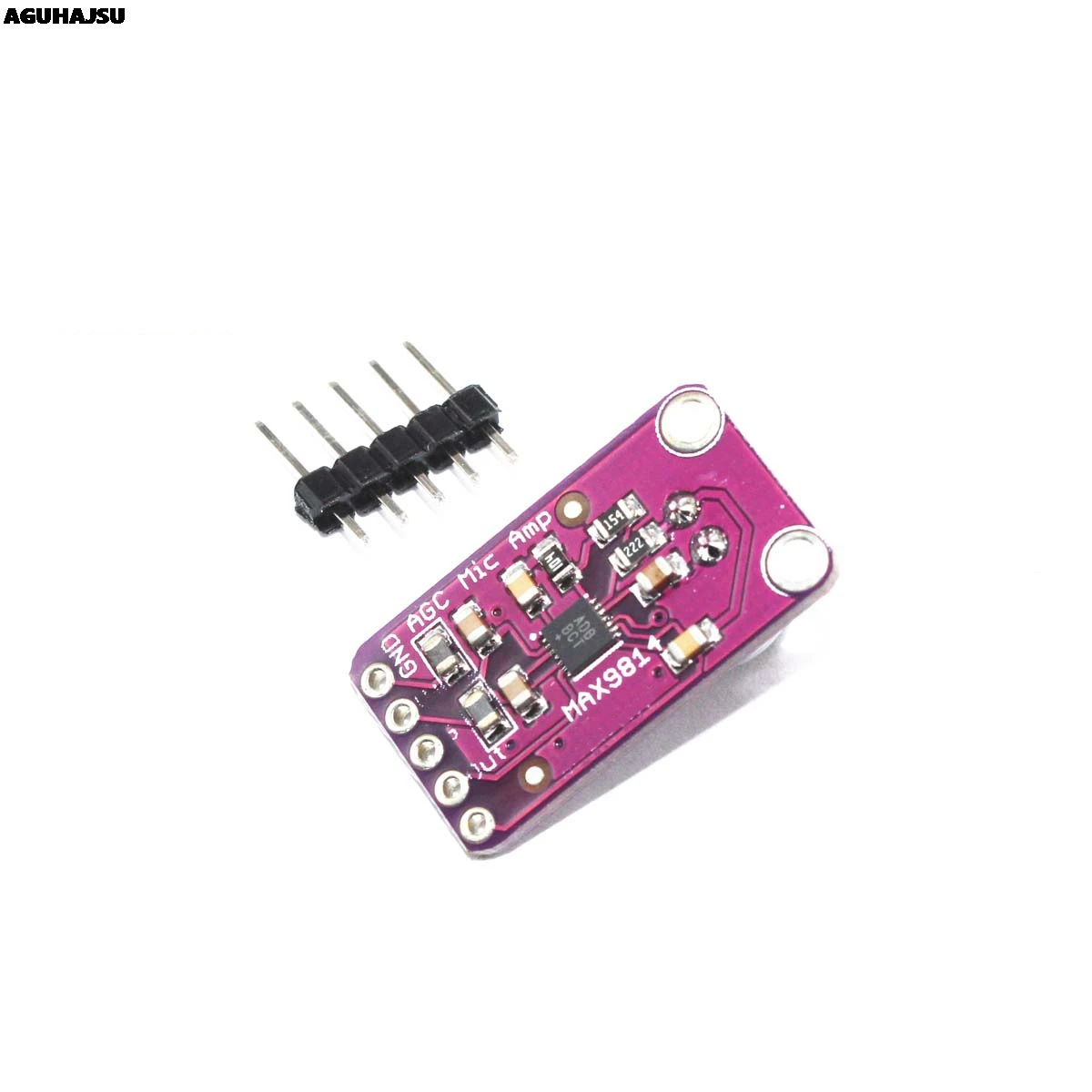 MAX9814 Microphone AGC Amplifier Board Module Auto Gain Control for Arduino Programmable Attack and Release Ratio Low THD images - 6
