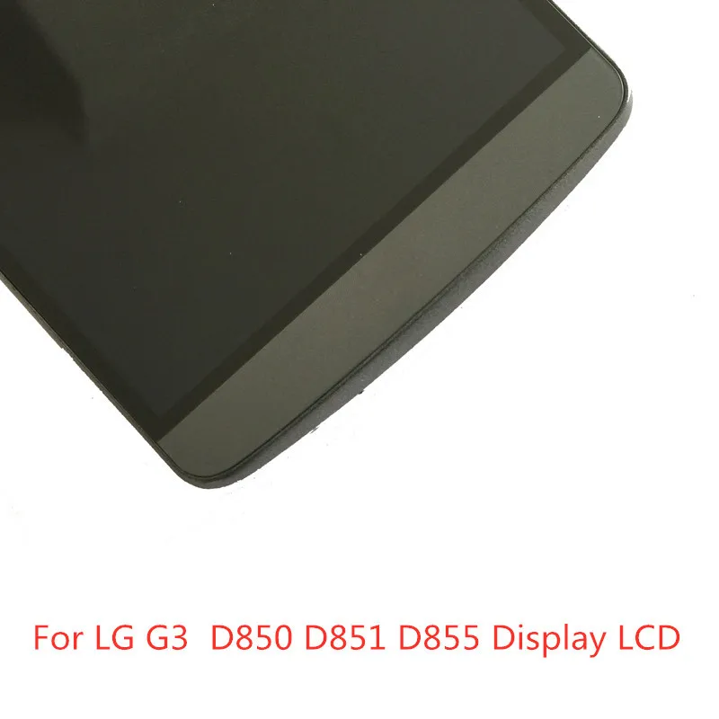 Оригинальный дисплей ENOCN для LG G3 ЖК с сенсорным экраном дигитайзер рамкой сменный
