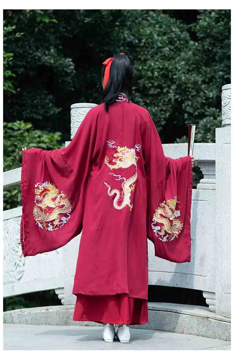 

Men&Women Hanfu Costume Chinese Traditional Vintage Fantasia Couples Carnival Costume Fancy Dress For Men Women Plus Size 2XL