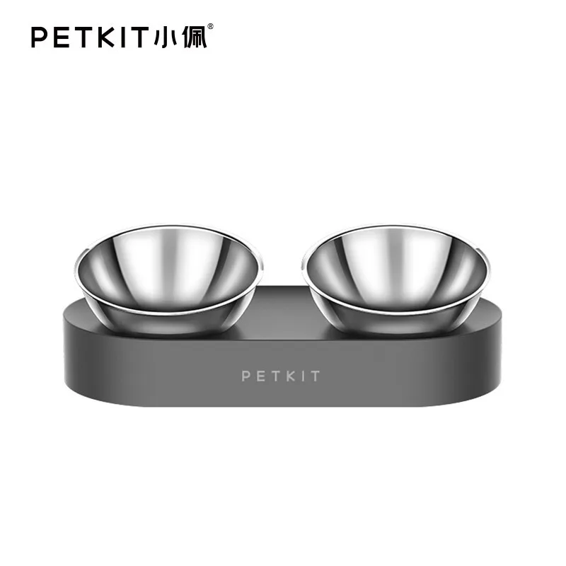 

Petkit Adjustable Cat Bowl Double Automatic Drinking Water Oblique Mouth Dog Food Holder