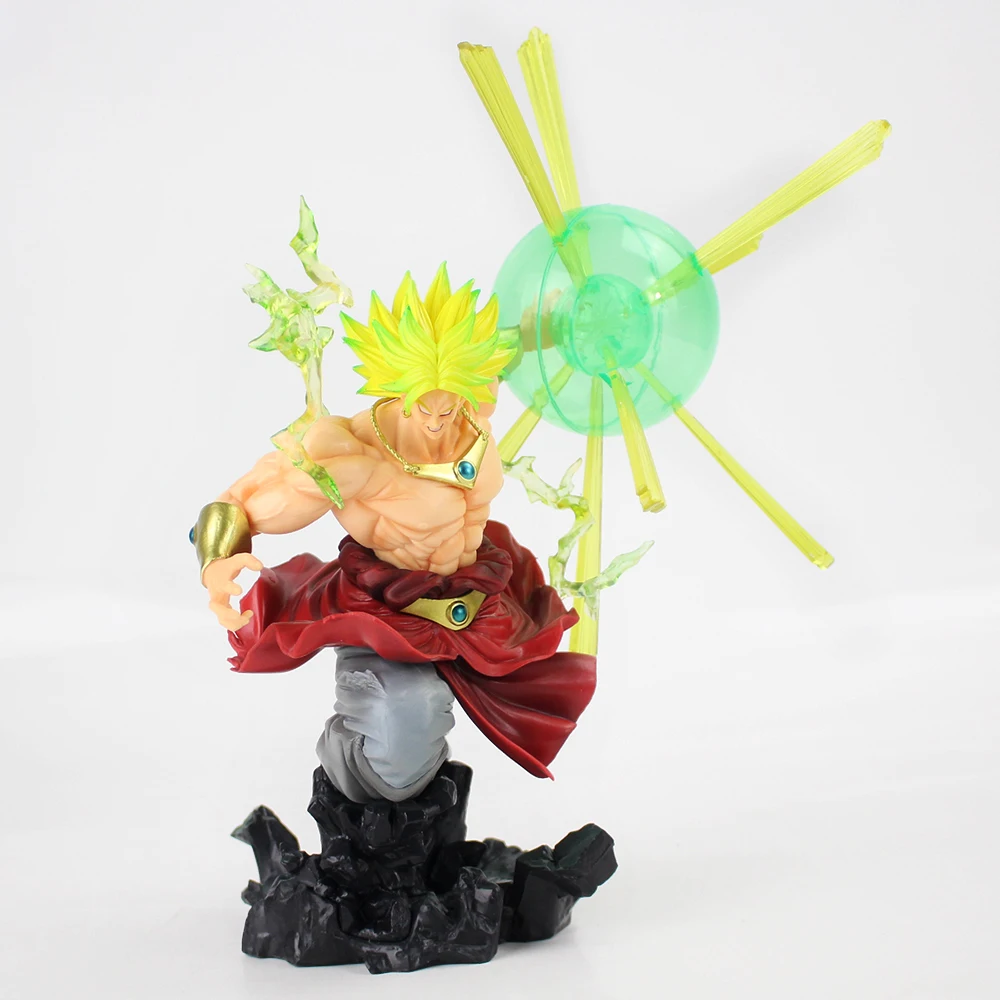 Dragon Ball Z Super Senshi Broly Super Saiyan ПВХ Коллекционная Фигурка фигурки героев «Жемчуг дракона Z» модель игрушки