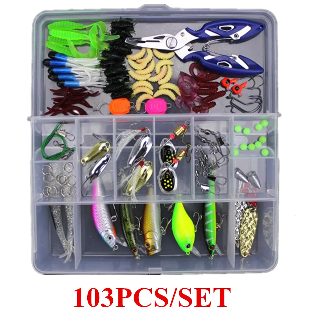 

2020 New Arrival Fishing Set Combos Kit With Reel, Rod,Line, Lure Set, Hooks and Carrier Bag For Fishing fishing rods fishing