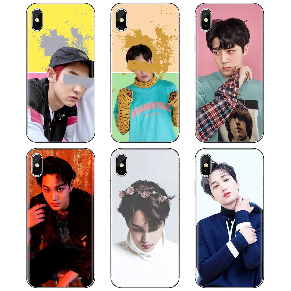 Мягкий чехол из ТПУ для Samsung Galaxy Note 3 4 5 8 9 S3 S4 S5 Mini S6 S7 Edge S8 S9 S10 Plus Модный корейский kpop