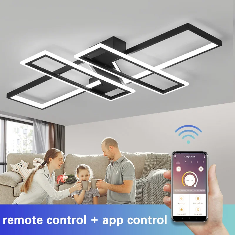 Современная светодиодная Люстра для гостиной спальни кухни комнатная