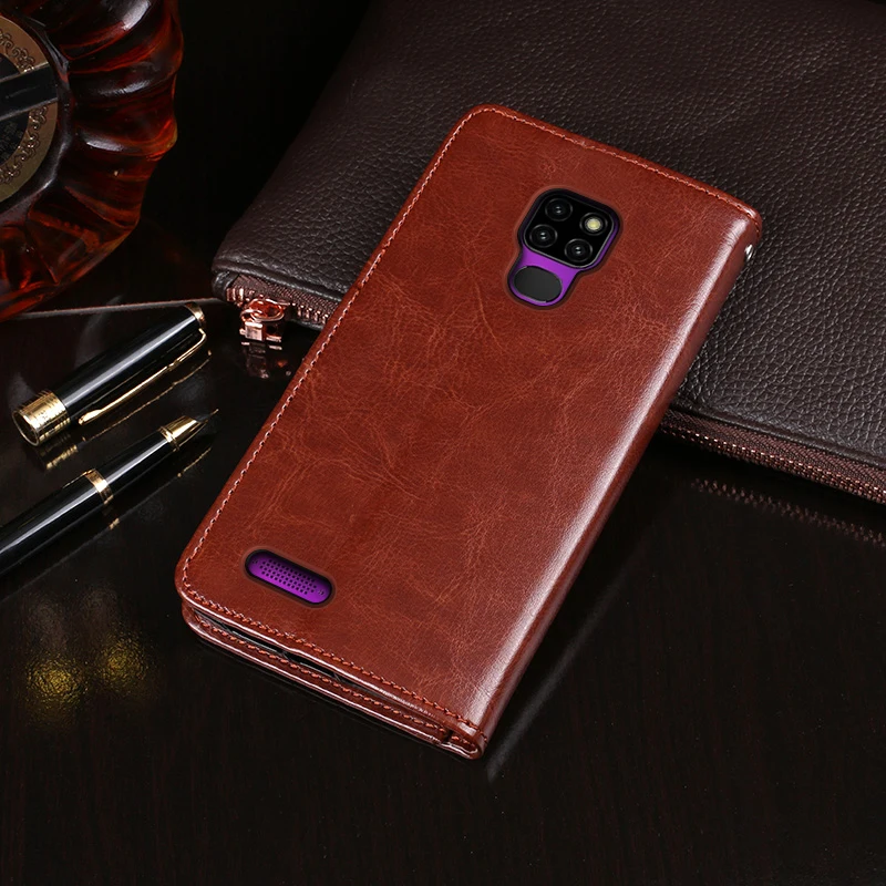 Чехол книжка для Ulefone Note 7P кожаный чехол бумажник телефона в деловом стиле чехлы с