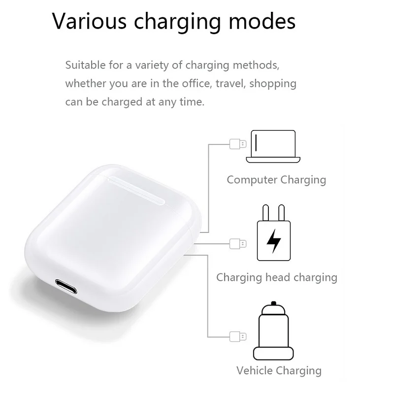 Горячая удивительное качество I12 Tws сенсорное управление беспроводной Bluetooth 5 0