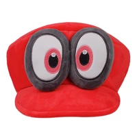 mario stitching embroidery child girl baseball cap cosplay flat casual travel outdoor hat adult kids anime cosplay caps