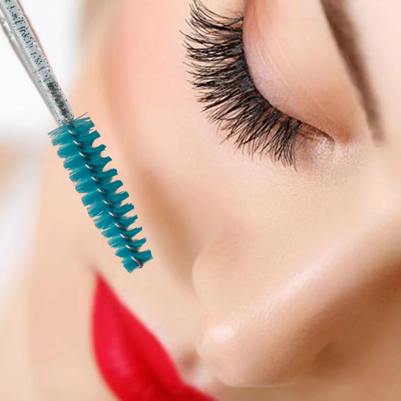 15 шт./упак. одноразовая щетка для ресниц тушь палочки Аппликатор 6 Цвет с