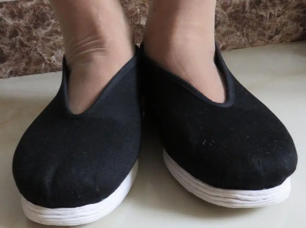 Высококачественные туфли ручной работы из хлопка в виде крыльев женская обувь