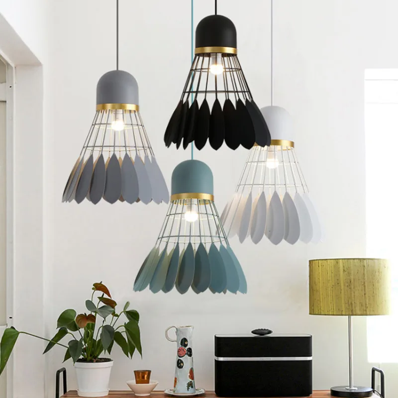 

metal pendant lamp badminton pendant light hot selling lighting nordic light