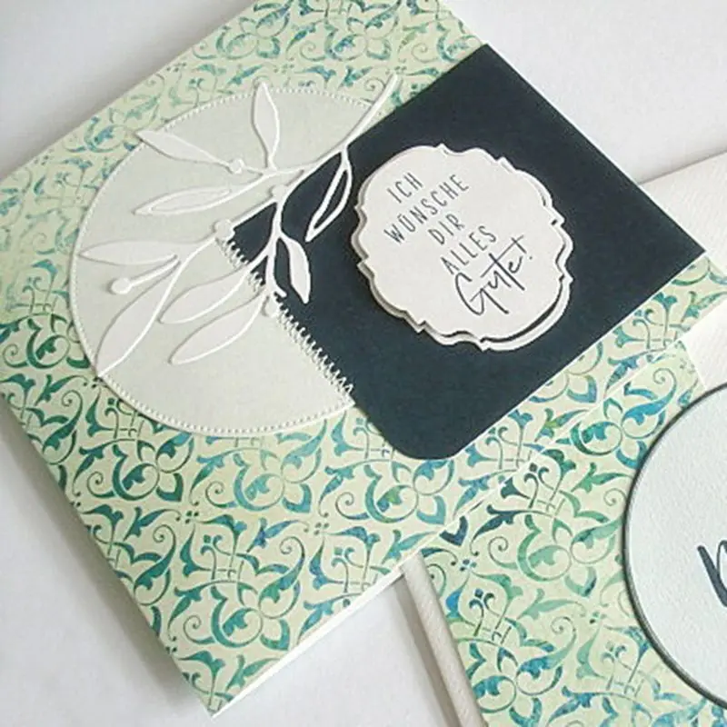 Рамки для резки металла Трафаретный Скрапбукинг DIY штамп альбомов бумажная карта