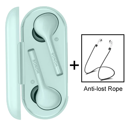 Podslite blue rope Оригинальные беспроводные наушники huawei Honor Flypods Lite, водонепроницаемые, IP54, Bluetooth 4,2, управление, Беспроводная зарядка - Цвет: Podslite blue rope