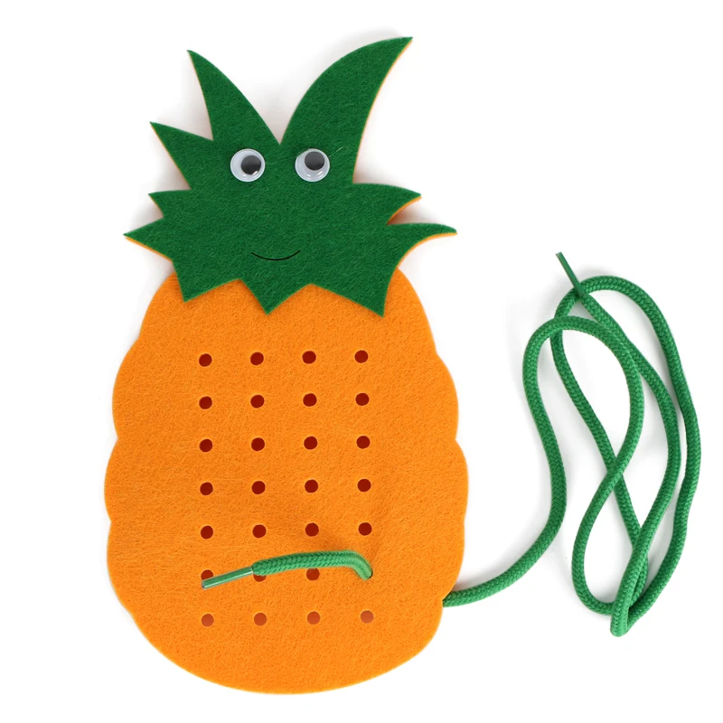 Недорогая веревка с ананасами детская обувная обувь ручной работы обучающие