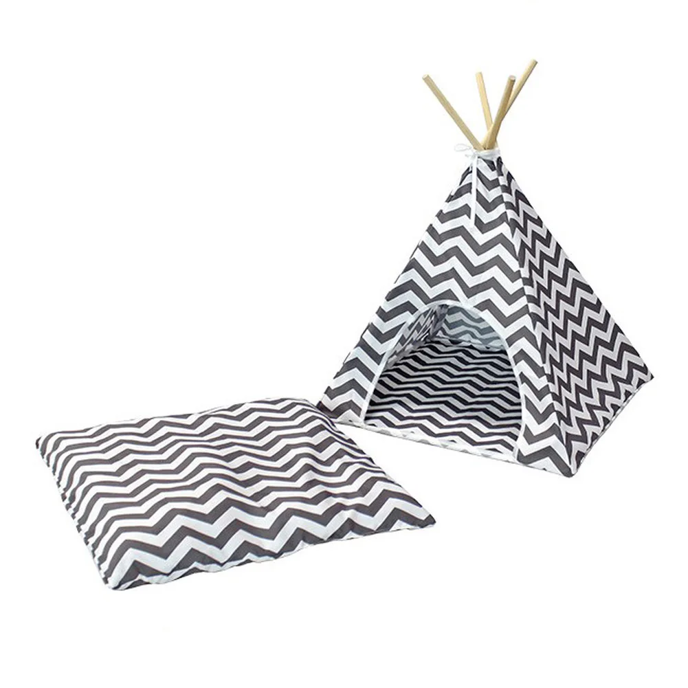 Складная палатка для домашних животных дом кошек кровать маленьких собак