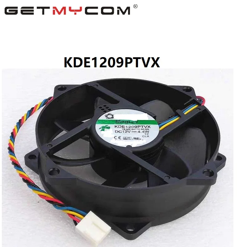 Getmycom оригинальный для SUNON KDE1209PTVX 4 Вт 12 в 9 см 9225 4-проводный Круглый Вентилятор ЦП