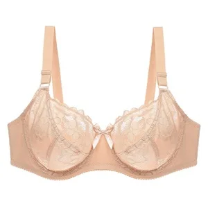 

Increase fat DE big cup thin fat MM plump sexy bra lace women's plus size bra underwear plus size clothing for women