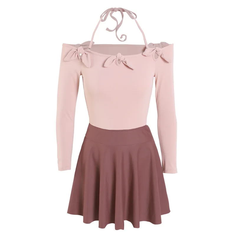 

Swimsuit Woman One Piece Bathing Suit Women Swimwear Ladies Rashguard Female Korea Cover Girl New Spandex Solid Bathing Suit