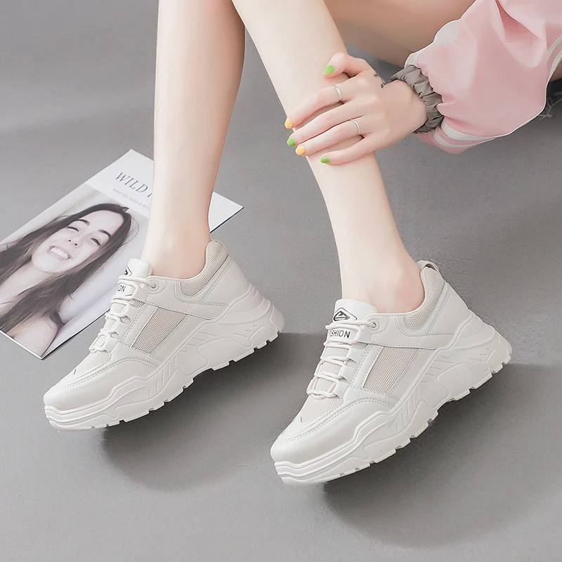 

Dad shoes women 2021 summer new Korean version small white shoes sports shoes female students leisure running shoes fashion