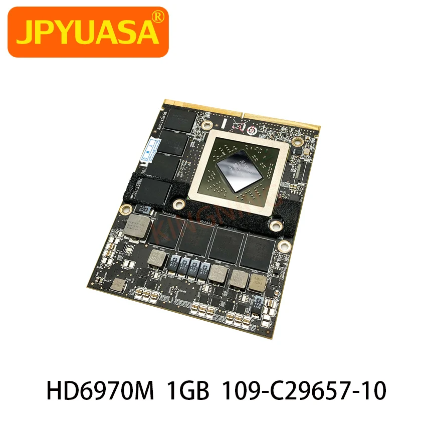 Видеокарта Radeon HD 6970M HD6970 hd6970m VGA для Apple iMac 27 дюймов A1312 2011 109 C29657 10 1 Гб|ЖК-экран