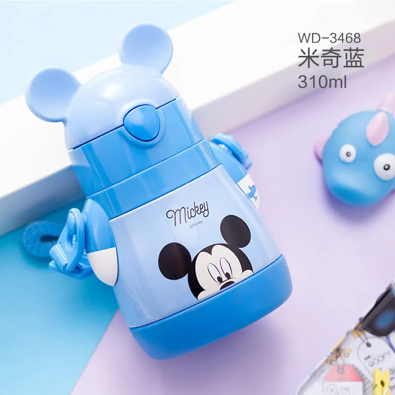 Детский термос из нержавеющей стали с мультяшным принтом | Дом и сад